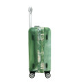 Aluminum Trolley Luggage Suitcase Plastic PP Luggage